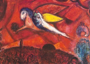 Marc Chagall. Le cantique des cantiques, IV, 1958. Musée national de Nice.